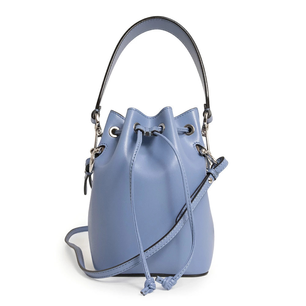Fendi Mon Trsor Calfskin Blue Crossbody Handbag Leather
